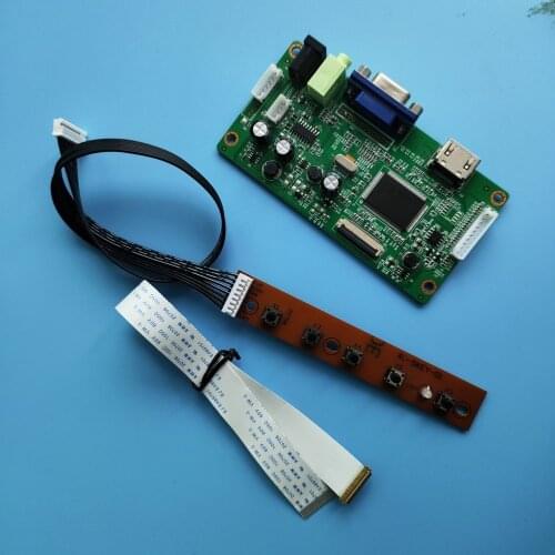 Kit for LTN156HL01-104/LTN156HL08-201 1920x1080 30pin screen EDP DRIVER HDMI VGA Controller board moitor Display LCD LED panel