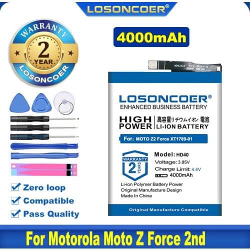 LOSONCOER Motorola Moto Z2 Force Batteries China
