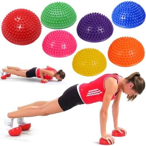 Massage Balance Ball Stepping Stones Durian Spiky Sensory Integration Balance Equipment Training Equipment Foot Massage Ball