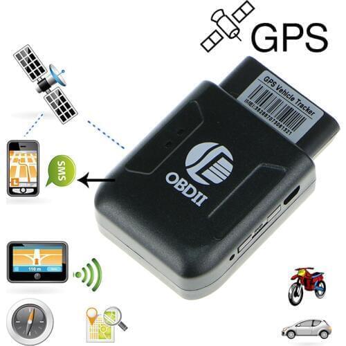 Mini OBD II Car Truck Vehicle GPS Tracking Device GSM GPRS GPS with Standard OBDII 16 Pin connecter Tracking devices PVC