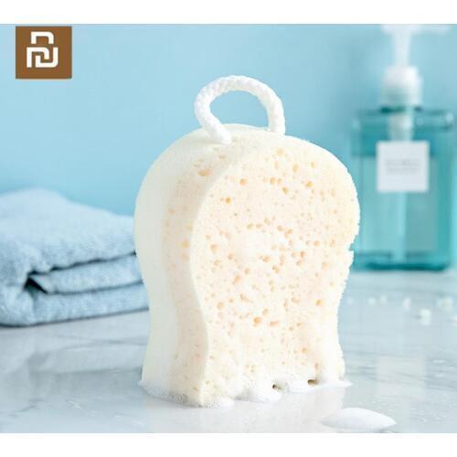 New Youpin Jordan&Judy Bath Sponge Clean Pores Exfoliation Delicate Touch Soft Skin Bath Ball Towel