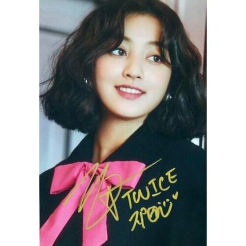 Signed TWICE Park Ji Hyo autographed photo The Year of Yes 5*7 freeshipping 122018B