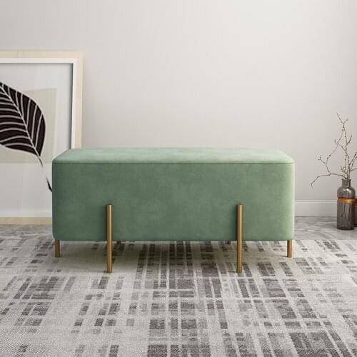 Nordic creative ins net red sofa stool shoe stool home dressing bed end stool shoe store fitting room bar stool