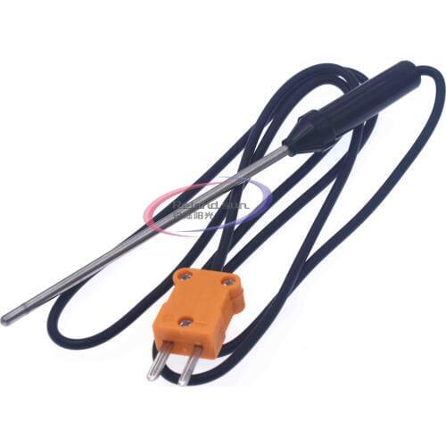 TP02 TP-02 TP 02 K Type Thermocouple Probe Sensor Temperature Controller with Wire Cable TP-02