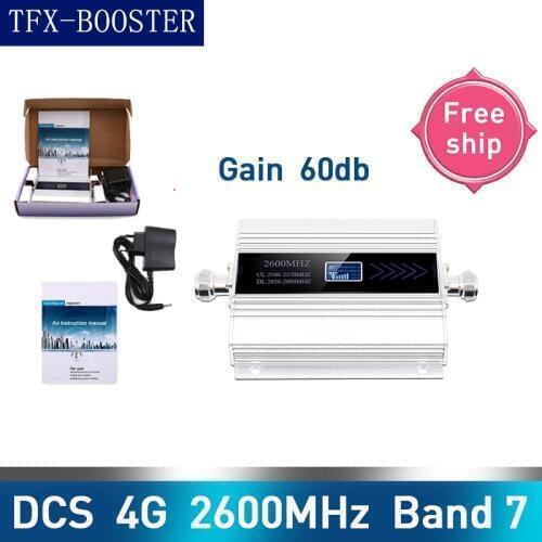 TFX-BOOSTER 2600mhz LTE 4G cellular signal booster 2600 4G mobile network booster Band 7 Cellular Phone Repeater Amplifier CDMA