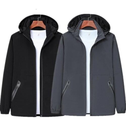 Spring Mens Outdoor Casual Jacket Elastic Breathable Mesh Cardigan Coats Multi-pockets Hooded Fishing Travelling Hiking Abrigos