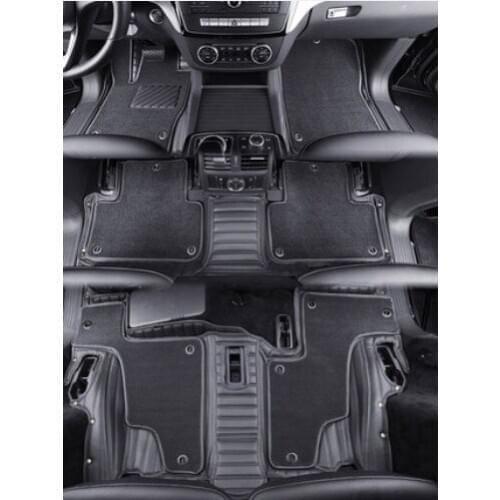 High quality! Custom special car floor mats for Chevrolet Traverse 7 8 seats 2016-2009 durable waterproof double layers carpets