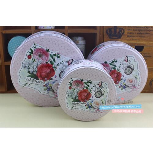 Tinplate biscuit tin / nougat candy boxes