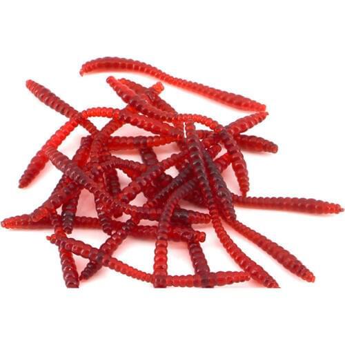 20pcs/lot Mini Fishing Lure 5.5cm Shad Soft Baits Wobblers Easy Shiner Jig Head Silicone Worm Pesca Fishing Tackle Accessories