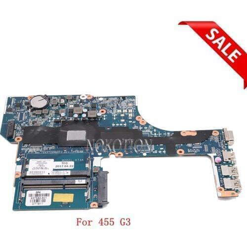 828431-001 828431-601 DAX73AMB6E1 828431-001 Main Board For Hp probook 455 G3 Laptop Motherboard DDR3 A10-8700P CPU