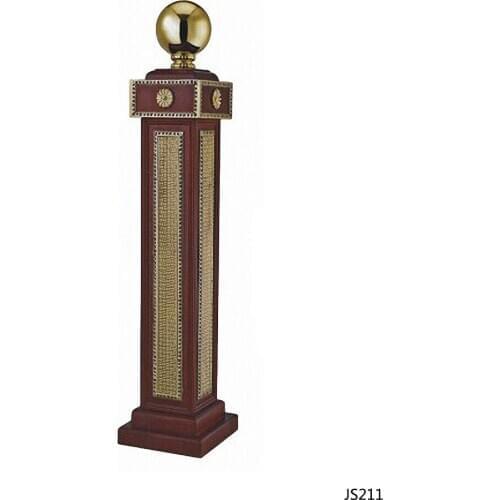 Freeshipping 1200mm JS211 Column Customade Floor Mount Newel Handrail Armrest Post Pillar Pole for Staircase