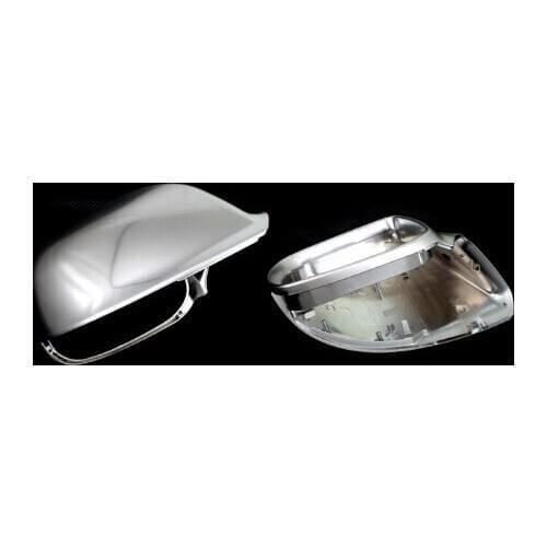 Free Shipping S Line Style Silver Matt Chrome Side Mirror Cap Replacement for Audi Q5