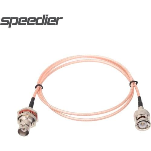 BNC Male To Female Plug CCTV Extension Coaxial Line Cable Male To Male Security Monitoring 0.5m 2m 3m 5m 3.3ft Long