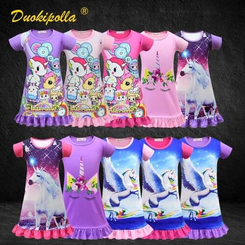 Duokipolla Casual Dresses For Girls