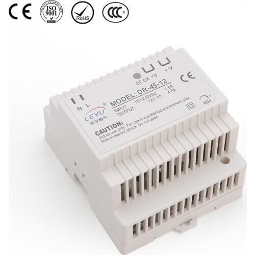 Hot sale ac dc din rail DR-45-24 45w 24v power supply