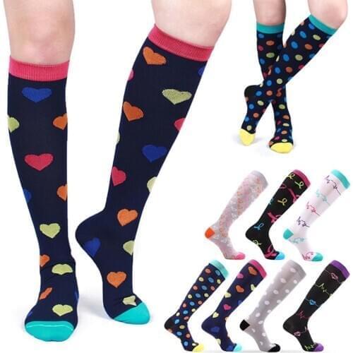 Compression Stocking Best for Nurse Professional Pressure Stocking Varicose Veins Leg Relief Pain Sports Socks for Women Men