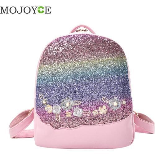 MOJOYCE Women's Backpacks With Sequins