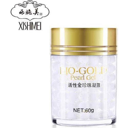 New Package Bio-gold Pearl Gel Facial pearl Day Cream Export Collection 100% original XISHIMEI