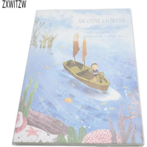 1 piece of B5 thick environmentally friendly PVC case notebook exquisite and simple office record book