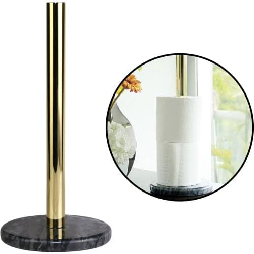 Simple Houseware Bathroom Toilet Tissue Paper Roll Storage Holder Stand, Simple Design, Stylish and Practical