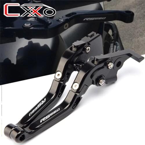 Fit For Aprilia RS660 Tuono 660 2020-2021 Motorcycle CNC Adjustable Folding Extendable Brake Clutch Levers