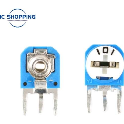 RM063 Multiturn Potentiometer 103 102 101 104 202 100R 200R 500R 1K 2K 3K 5K 10K 20K 50K 100K 200K 500K 1M Adjustable Resistors
