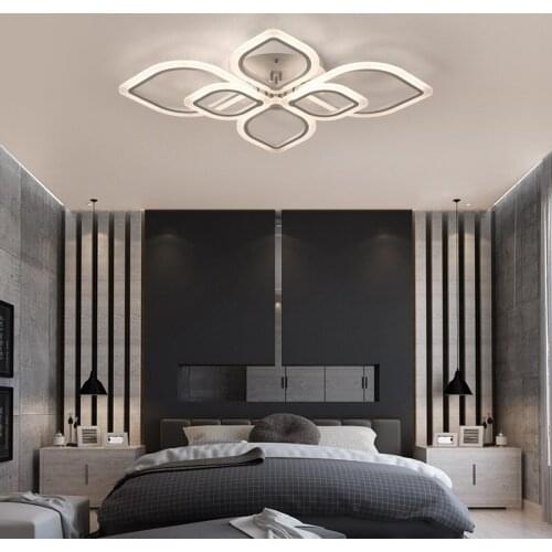 Modern Chandeliers Led to Living Room Bedroom Dining Room Acrylic Ceiling Lamp Chandelier Home Indoor Lighting AC 90-260V