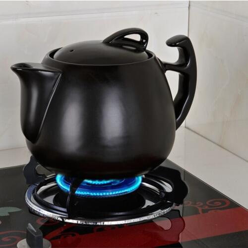 Traditional decocting stewed Chinese medicine pot ceramic heat-resistant high temperature casserole health herb kettle cooker
