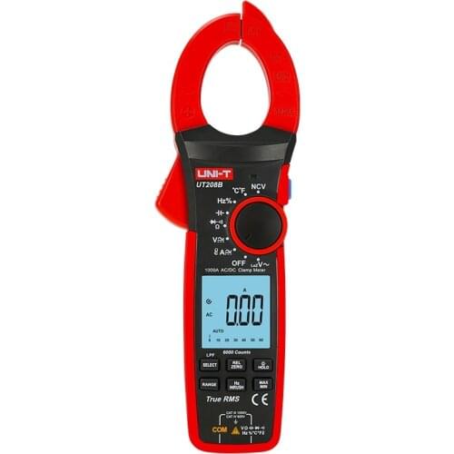UNI-T UT206B / UT207B / UT208B 1000A True RMS Digital Clamp Meter; Intelligent Electrician Digital Display Universal Meter