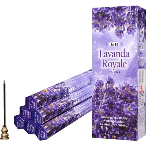 High Quality Lavender Indian Incense Sticks Buddhist Supplies Stick Incense Living Room Scent for Home 2/6 Tubes Incense