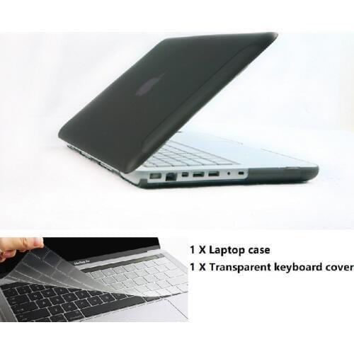 MacCase-2-in-1 Hard Case Cover Compatible with Apple MacBook White Unibody 13" (modelA1342 / Oct 2009 - 2011) +Keyboard Cover