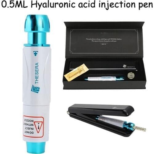 0.5Ml Stabilizer pressured Hyaluronic acid injection pen Atomizing Nozzle Beauty Injection Pen Water Meso Injector Gun lip fille
