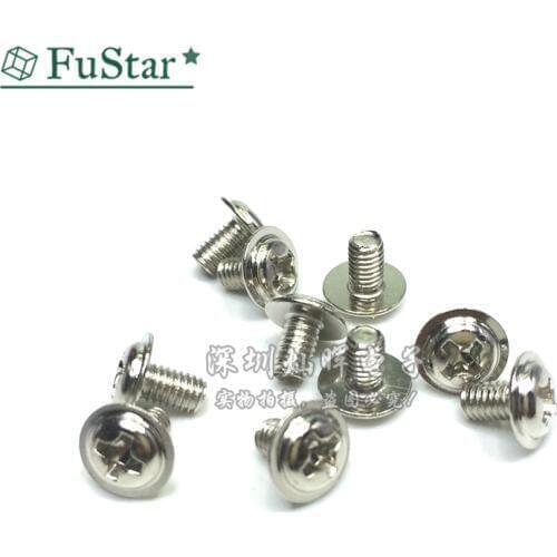 100Pcs M3 Screw M3X5 5mm PC Case Hard Drive Precision PSU Hex Screws For Computer Floppy DVD ROM Motherboard M3*5 mm Screws Cap