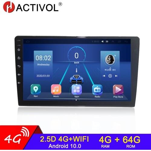 4G+64G Android 10 2 DIN Car Radio for 9" 10.1" universal car radio auto vehicle car audio 2 din car accessory radio bluetooth