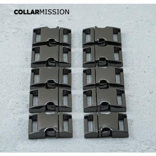 10pcs/lot Heavy duty DIY dog collar buckles quick-release buckle for 20mm sewing Paracord Leathercraft handmade parts CK20QH02