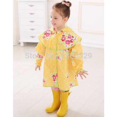 Kids School Raincoat Child Schoolbag Rain Coat Girls Rain Poncho for Kids capa de chuva Boys yupi poncho Para la lluvia Rainwear