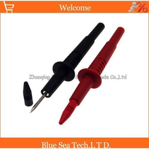 DIY 2mm back probe,2mm Test probe Adaptor with 4mm socket for car test,circuit.CATIII 1000V /MAX. 10A