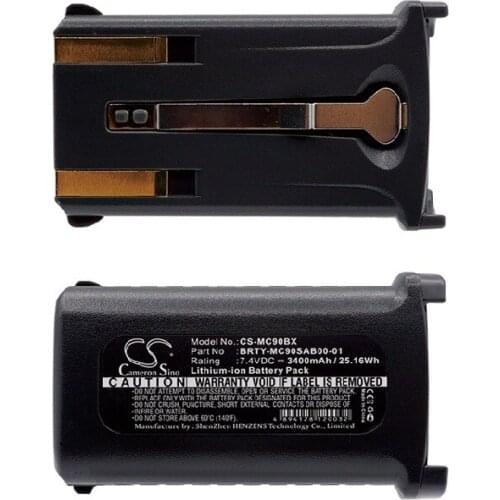 Cameron Sino 3400mAh Battery for Symbol MC9000, MC9000-G/K/S,MC9010,MC9050,MC9060,MC9062,MC909,MC9090,MC9097,MC909X, RD5000