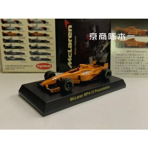 1/64 KYOSHO McLaren MP4-12 PRESENTATION DC Coulthard 1997 LM F1 RACING #10 Collection die-cast alloy car decoration model toys
