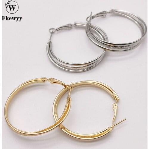 Fkewyy Korean Fashion Earrings For Women Goth Hoop Earrings Accessories Festival Dangle Earrings Accessories For Women Vintage