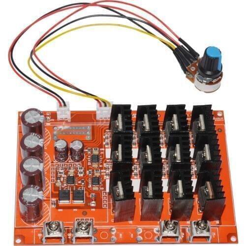 Motor Speed Control MAX DC 60A 10-50V PWM HHO RC Controller 3000W 12V 24V 48V