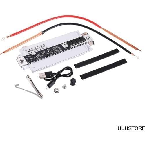DIY Portable Battery Storage Spot Welding Machine PCB Circuit Board with Charge Control Module Welding Spot Welders Pen