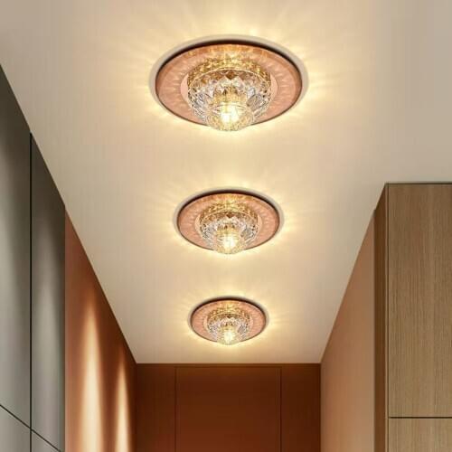 Ceiling Lamp Crystal Small Ceiling lamp Entrance Ceiling Light