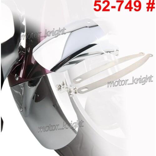 Show Chrome 52-749 Front Fender Extension For Honda GL1800 Goldwing 2001-2017 ABS Plastic