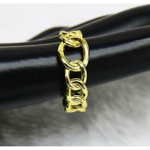 10Pcs Metal Spiral rings Adjustable Gold color style ring Metal rings accessories jewelrys for women Rings jewelry ring 8416