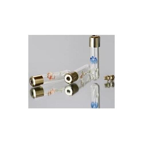 10pcs Tube Rose flower Screw Cap Vampire perfume oil Vial necklace name on rice glass vials container pendant gift jars gifts