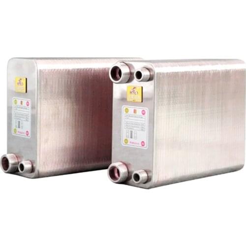 100 Plates stainless steel heat exchanger Beer Wort Chiller Cooler Home Brewing Beer Brazed plate type water heater SUS304