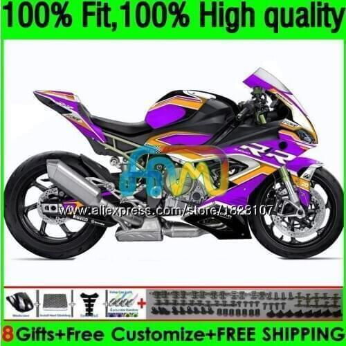 100%Fit Injection For NEW S1000 RR Gloss purple S1000RR 19 20 21 153BS.41 S1000-RR S 1000 RR S 1000RR 2019 2020 2021 OEM Fairing
