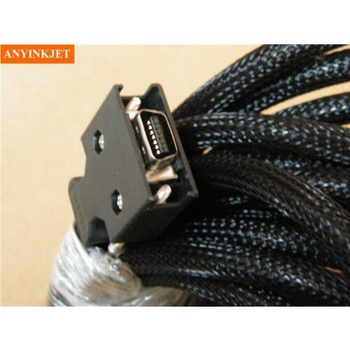 14pins Data Cable 6-meters Wide Format Printer cable for Allwin Human Inkjet Printer Konica KM512 42pl Spare Parts