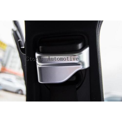 ABS Chrome Safety Belt Cover Trim Interior Accessories For Mercedes Benz E Class W212 W213 2010-2017 CLS S-Class W222 14-17